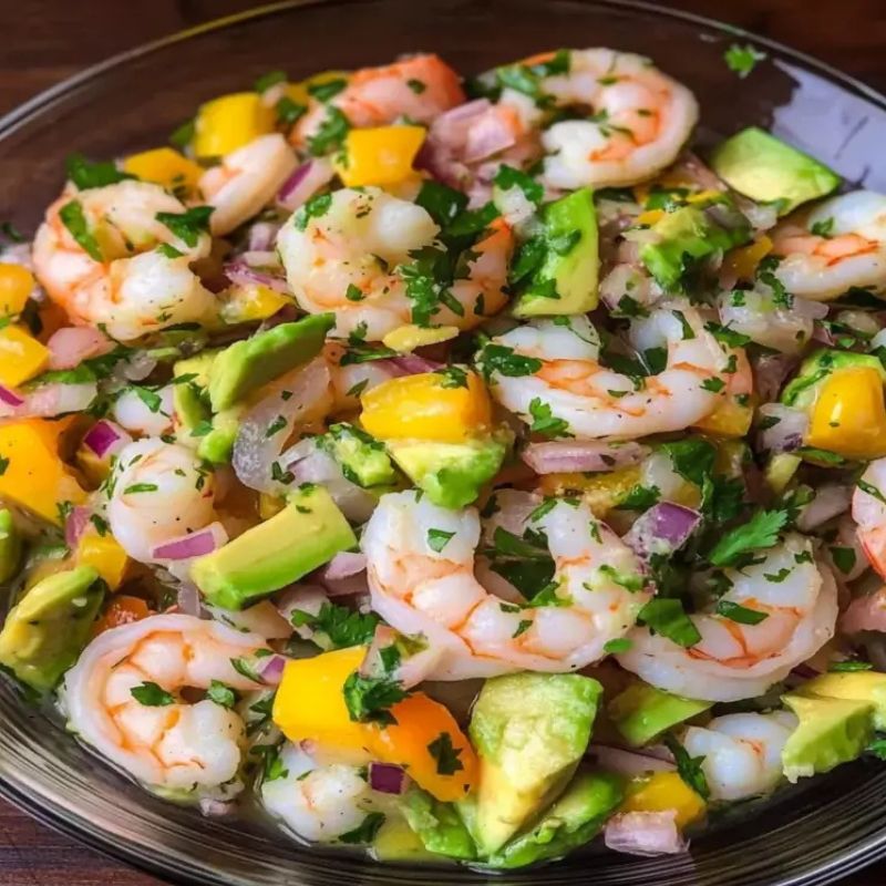 The Best Shrimp Ceviche with Avocado Recipe – Restaurant-Style at Home (1)