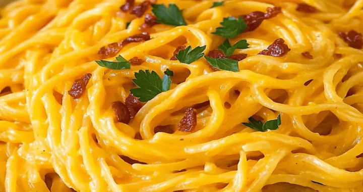 Creamy Butternut Squash Pasta Sauce Easy Homemade Recipe (1)