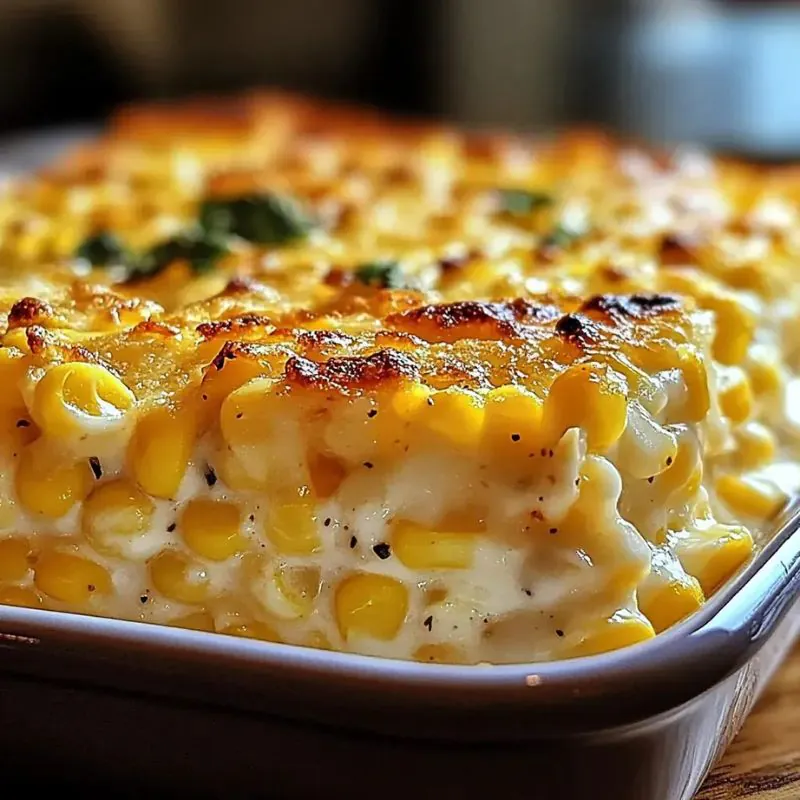 Classic Cream Cheese Corn Casserole – The Ultimate Comfort Dish