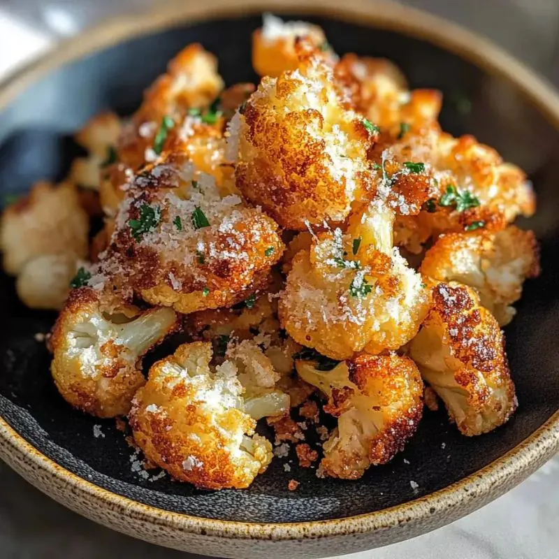 Easy Savory Roasted Cauliflower Bites with Parmesan You’ll Love (2)